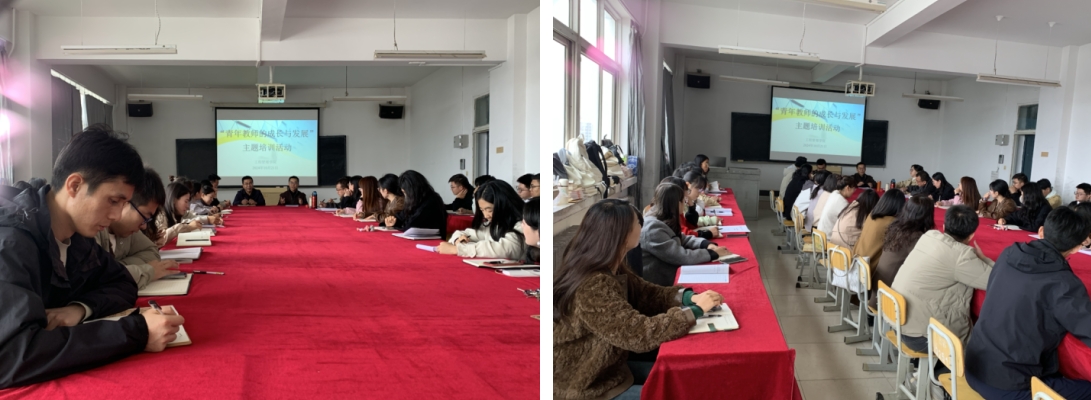 工程管理学院开展“青年教师的成才与发展”主题培训活动